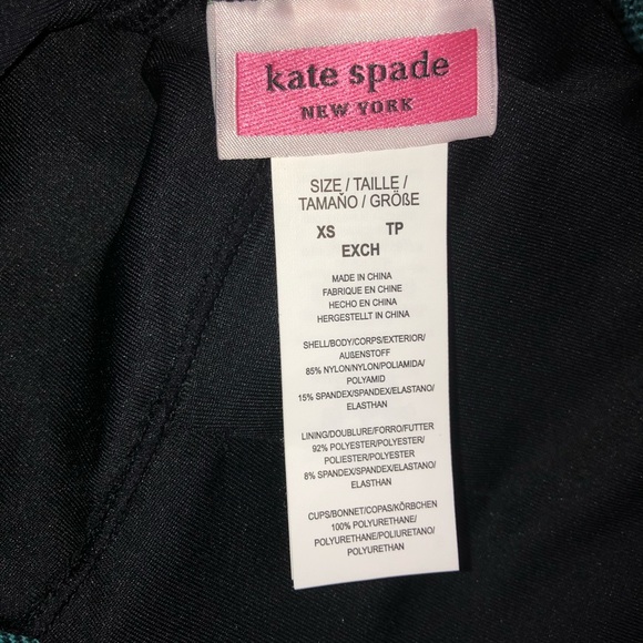 Kate Spade Plunge One Piece XS - Picture 8 of 11